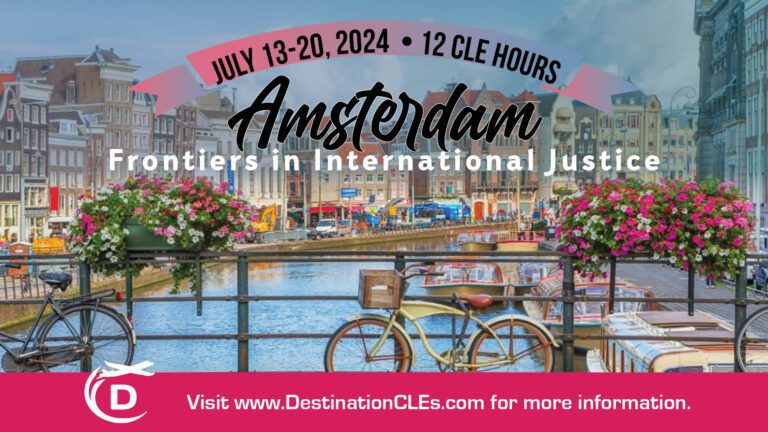 Amsterdam, Netherlands - Frontiers in International Justice CLE