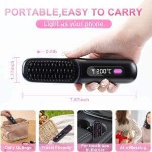Straightener Brush